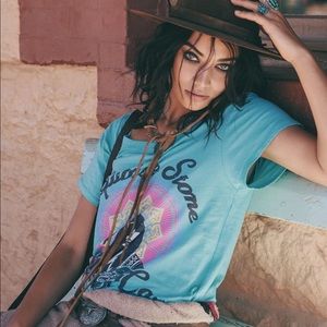 Spell turquoise stone tee